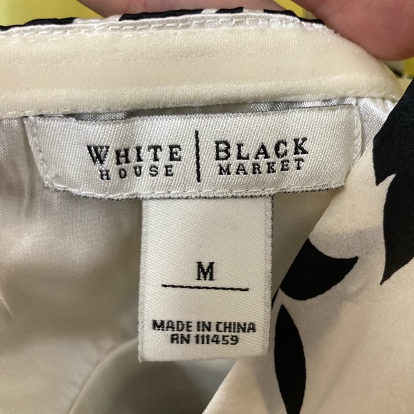 WHBM Satin halter top - Picture 3 of 3